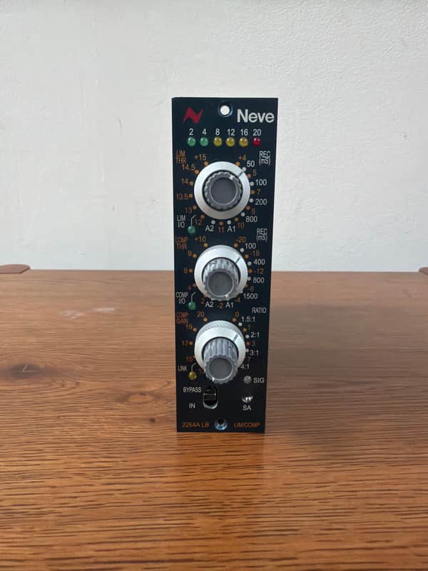 AMS Neve 2264ALB 500 Series Compressor / Limiter Module 2010s - Blue image 1