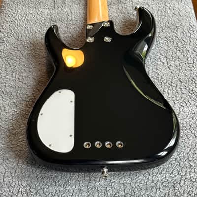 FleaBass Junior 2009-2011 - Black White “The Wild One” - Bartolini 2J Squared image 9