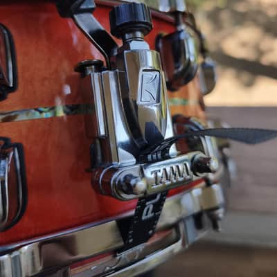 RARE Tama Starclassic EXOTIX Red viking snare image 4