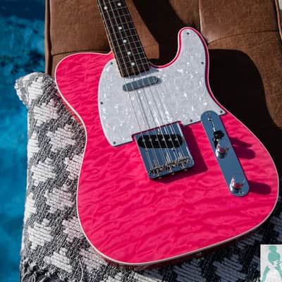 2025 Fender Limited Edition - Fender / ISHIBASHI FSR MIJ Traditional 60s Custom Telecaster KILLER AAAA Quilted Maple Top / Ash Back - Like New/Unplayed - Pro Set Up w Perfect Frets/Action/Intonation! image 10