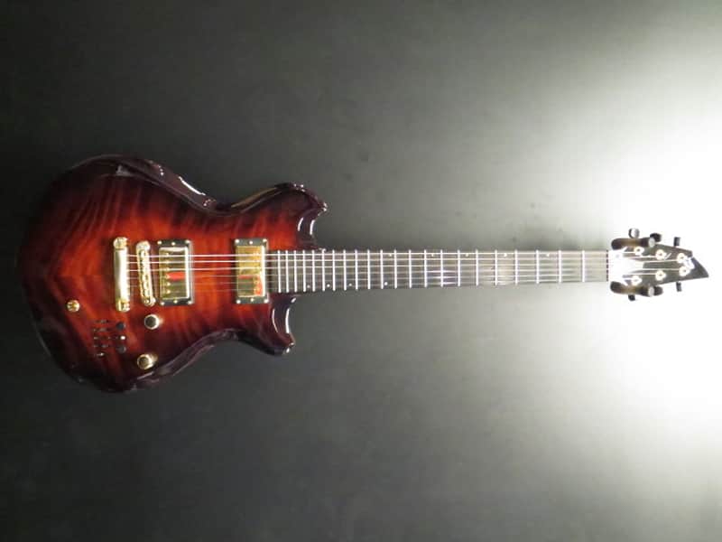 Breedlove Synergy Mark II w/ Midi System 2000s Red Sunburst image 1