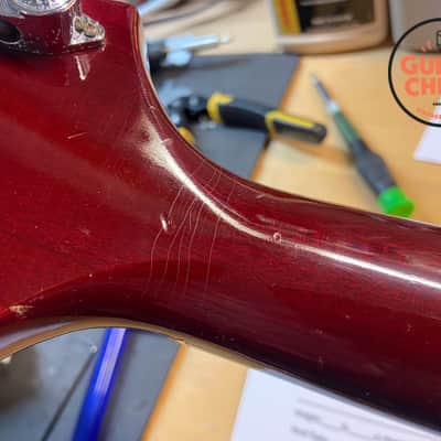 1991 Gibson Flying V ’67 Reissue Cherry – Player Grade Vintage Vibe w/ Original Case image 16