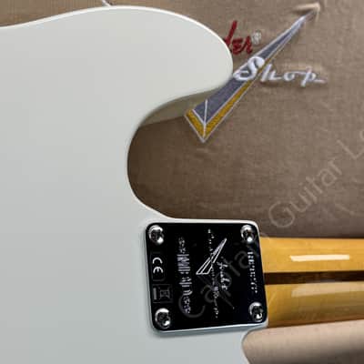 2023 Fender Custom Shop - 61 Tele NOS MBD - Olympic White - ID 5702 image 17