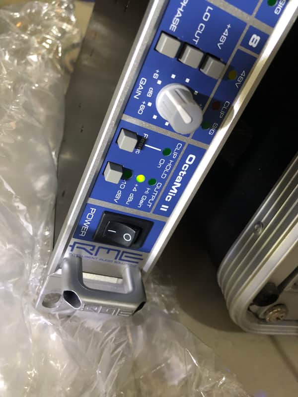 EXCELLENT ! RME OctaMic II 8-Channel Microphone Preamp / A/D Converter image 1