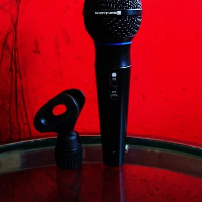 Vintage 1990's Beyer Dynamic M-01 cardioid dynamic Microphone Low Z w accessories Germany Shure SM58 image 12