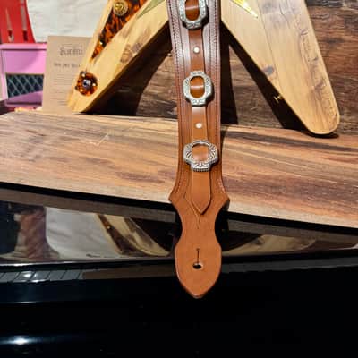 Blue Bell Straps LEMMY DARK COFFEE (Hand Made Exclusive for Al’s Music Factory) image 4