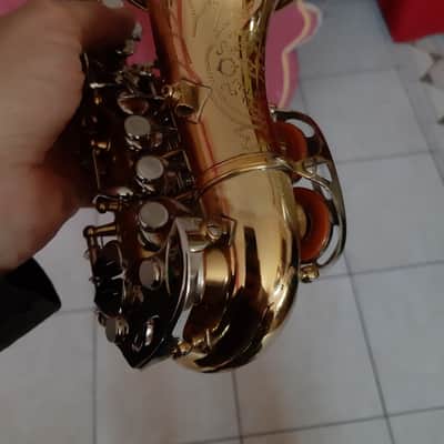 Ultra rare vintage curved Sopranino Saxophone Eb , hanmade sax Prof. Orsi Milano completely restored !!!!! image 10