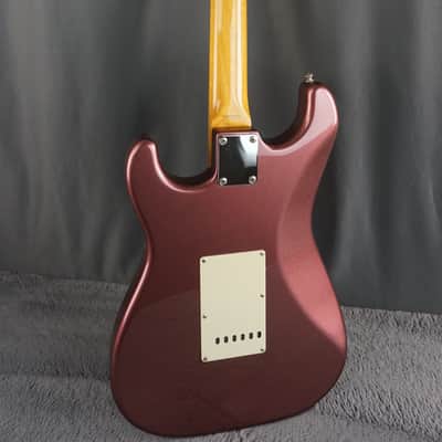 Fender ST62-80TX 04-05 - Burgundy Mist Japan - Matching Headstock image 3