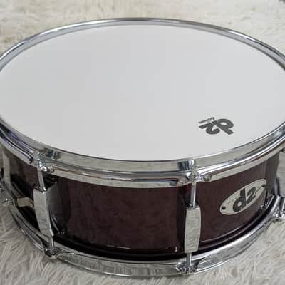 NOS DDrum D2 Series 5.5" x 14" Snare Drum in Deep Red image 4