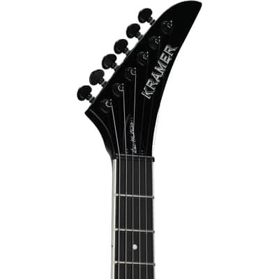 Kramer Dave Mustaine Vanguard Electric Guitar (with Case), Ebony image 4