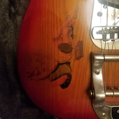 Fender Telecaster Bigsby Custom Electric Guitar 1988 neck with  2006 custom body Sunburst image 7