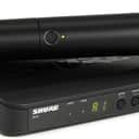 Shure BLX24/PG58 UHF Wireless Microphone System - Perfect for Church, Karaoke, Vocals - 14-Hour Battery Life, 300 ft Range | Includes PG58 Handheld Vocal Mic, Single Channel Receiver | H10 Band