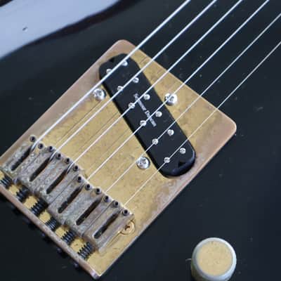 1987 Greco Japan TRS-60 Contemporary Style Telecaster (Gloss Black) image 5