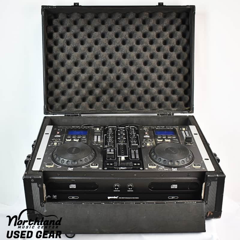 Gemini CDM-3600 Dual Deck DJ Controller w/Case - USED image 1