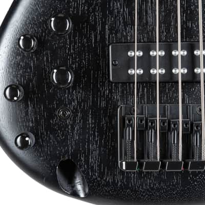 Ibanez Standard SR300EBL-WK Lefthand Weathered Black - Lefthand Electric Bass image 9