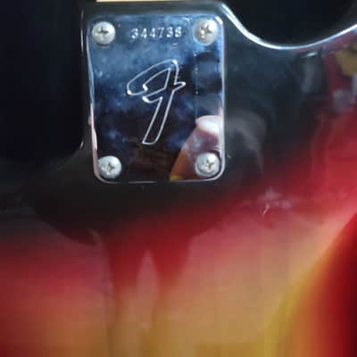 Fender Mustang 1970s - 3-Color Sunburst image 5