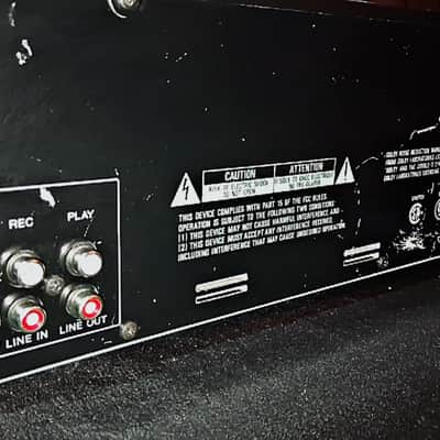 Kenwood CT-101 Stereo Cassette Deck – Vintage Tape Player image 6