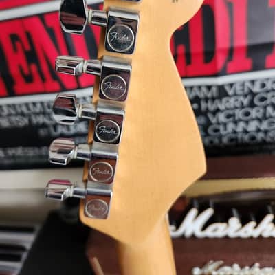 Fender Standard 1998  black GAUCHER LEFT HANDED image 6