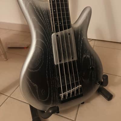 Ibanez GWB25th-SWF Gary Willis 25th Anniversary Signature Soundgear Fretless 2024 - Present - Silver Wave Burst Flat image 13