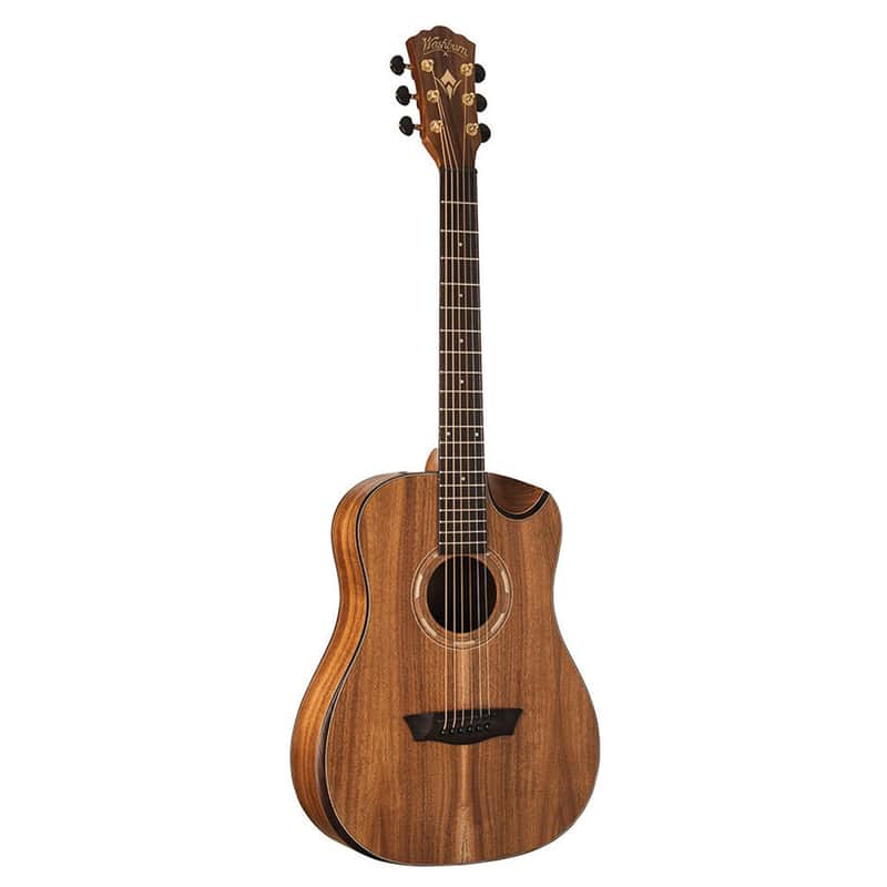 Washburn G-Mini 55 Comfort Series 7/8 Size Grand Auditorium Acoustic Guitar. KOA image 1