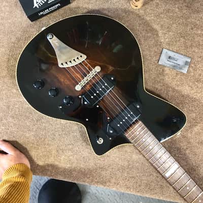 Daro Guitars HB P90 relic 2023 - Black Burst image 7