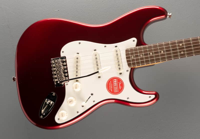 Squier Classic Vibe 60’s Stratocaster - Candy Apple Red image 1