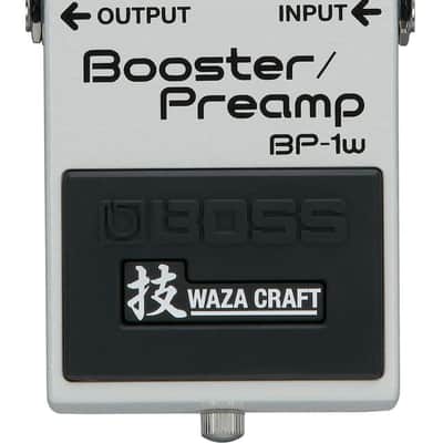 Boss BP-1W Booster / Preamp Waza Craft 2023 - Present - White image 1