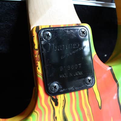 Ibanez jem UV77MC super rare!! 1991 swirl steve vai image 5