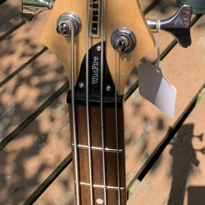 Wildfire Drive - Gloss Black Short Scale 4 string Bass Guitar with Gig Bag image 3