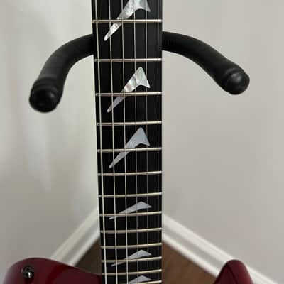 Hamer USA TLE Custom 1986 Red Boomerang Inlays Electric Guitar Tele Style image 7