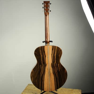 Martin Custom Shop J-45 Grand Jumbo Macassar Ebony Back Adirondack Top image 5