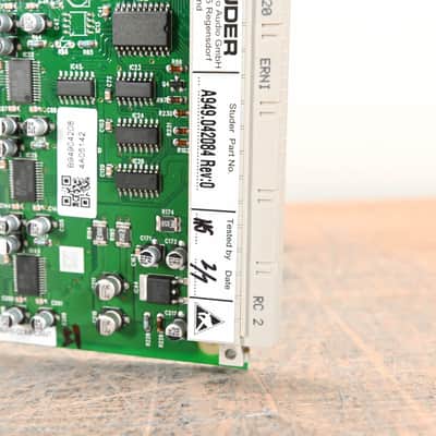 Studer 8-Channel Analog Line Out Card for D21m & D23m Modular I/O System CG01HAY image 9