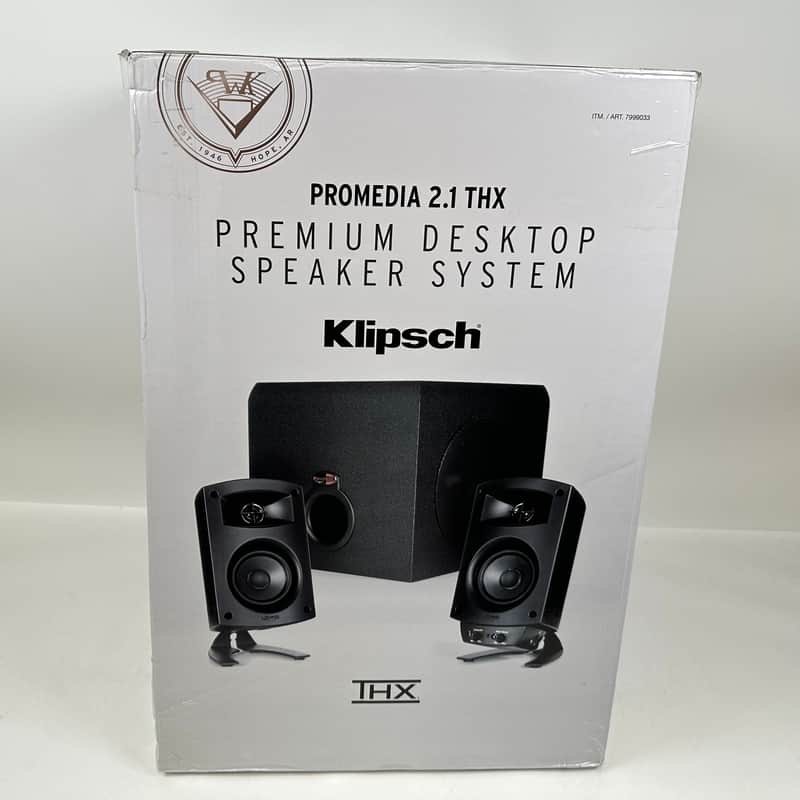 (New) Klipsch Pro Media 2.1 THX Premium Desktop Speaker System image 1
