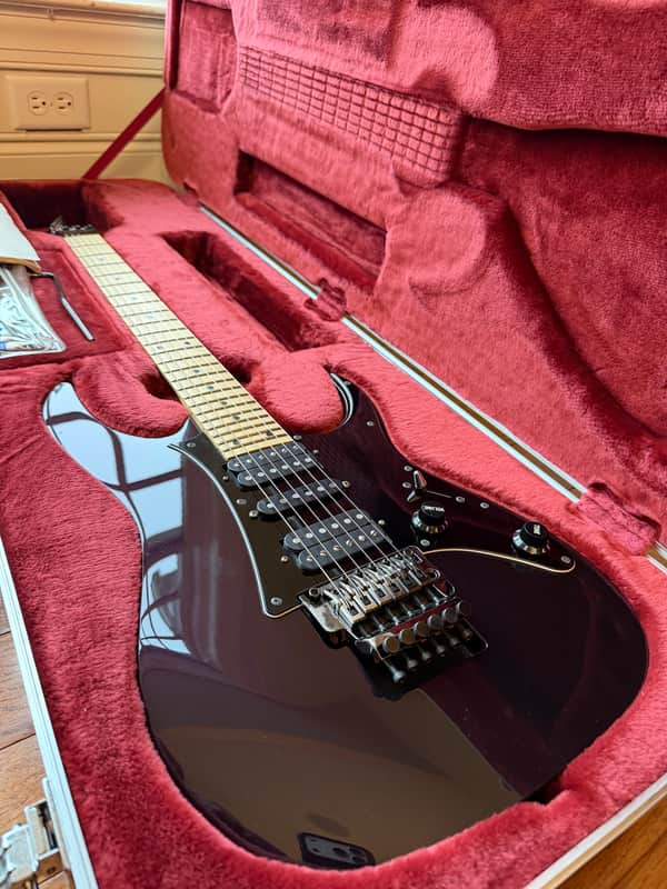 2016 Ibanez Prestige RG655M - Subterranean Purple Metallic