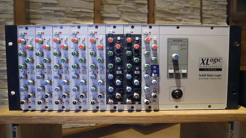 Solid State Logic SSL XLogic X-Rack with 8 EQ modules image 1
