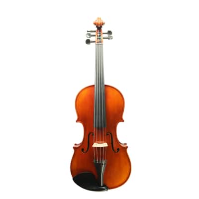 5 String Strad Handmade 4/4 Violin Outfit Italian Spruce European Flamed Maple image 2