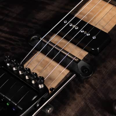 Beard Trailhead Square Neck Lap Steel, Maple, Black Ice, Hipshot Doubleshot Installed - NEW image 10