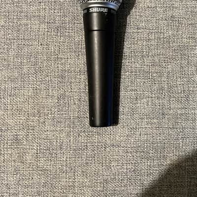 Shure SM58 Handheld Cardioid Dynamic Microphone 1984 - Present - Black image 2