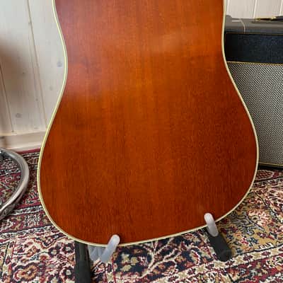Gibson 1960 Hummingbird Fixed Bridge 2024 - Heritage Cherry Sunburst image 8