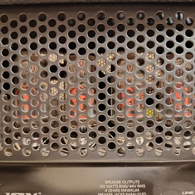 Peavey JSX Joe Satriani Signature 120-Watt Guitar Head 2000s - Chrome image 9