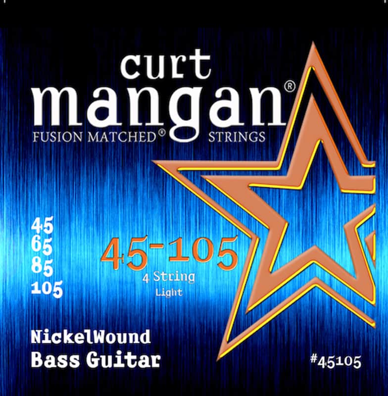 Curt Mangan Fusion Matched Bass Guitar Strings gauges 45-105 image 1