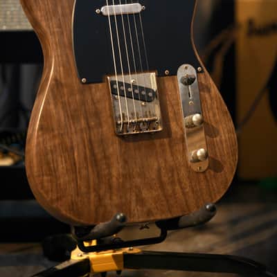 Handmade 60s T‑Style Custom 2026 – Walnut Shellac Semi‑Matte Light Relic image 1