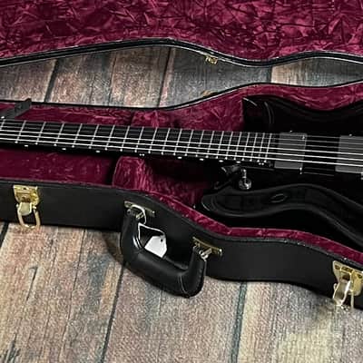 Used Washburn USA Custom Shop Idol WI-556 B Electric Guitar with Case - Gloss Black image 13