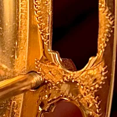 Gibson RB6 Gold Sparkle With Custom Bella Voce Engravings 5 String Banjo 1999 image 4