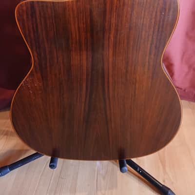 M.M. by Aria MM-20 Gypsy Jazz Guitar – Natural – Oval Soundhole – Maccaferri Style - UK image 8