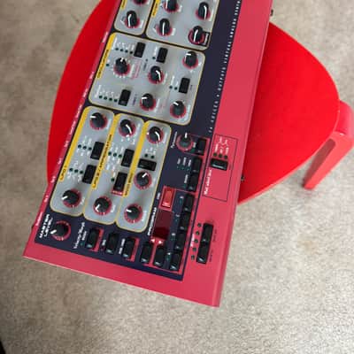 Nord Rack 2 16-Voice Rackmount Virtual Analog Synthesizer 1997 - 2003 - Red