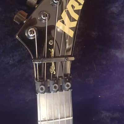 Kramer ProAxe Standard 1989 Pearl White w/OHSC Vintage Seymour Duncan Trembucker Hotrail image 3