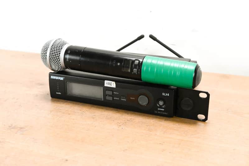 Shure SLX24/SM58 Handheld Wireless System - G5 Band (NO POWER SUPPLY) CG013EQ image 1