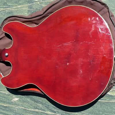 Yamaha SA1300 Super Axe 1986 Persimmon Red image 9