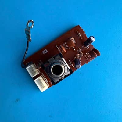 YAMAHA PSR-40 Keyboard Replacement Part: Headphones Jack TRS Socket Board image 2
